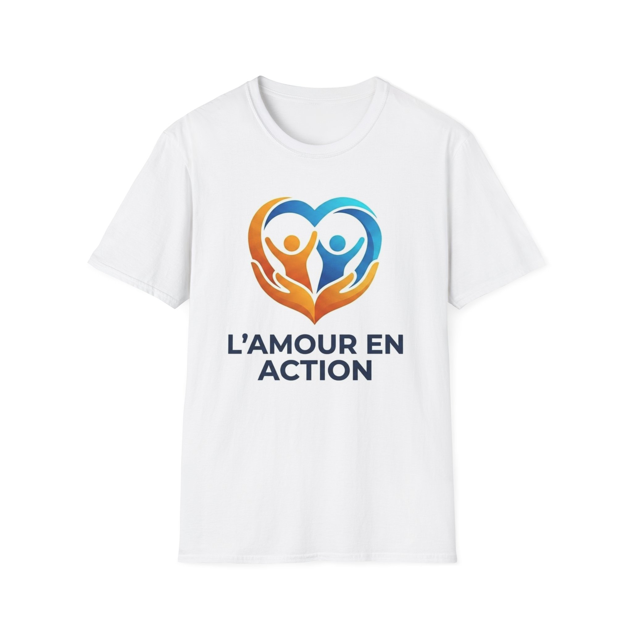 T-Shirt Premium Unisexe « L'Amour en Action » | Confort & Solidarité – Image 3