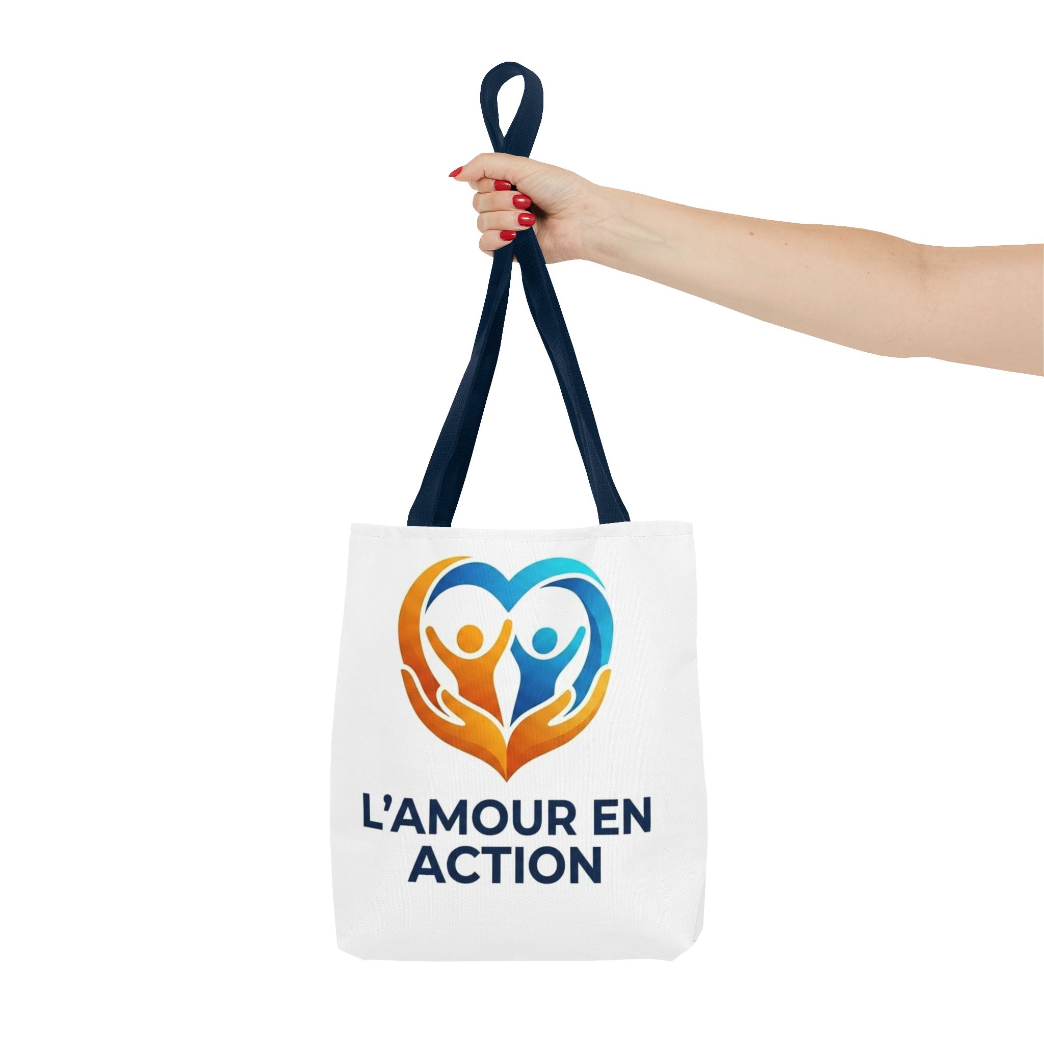 Tote Bag — L'Amour en Action Heart Logo Tote – Image 20