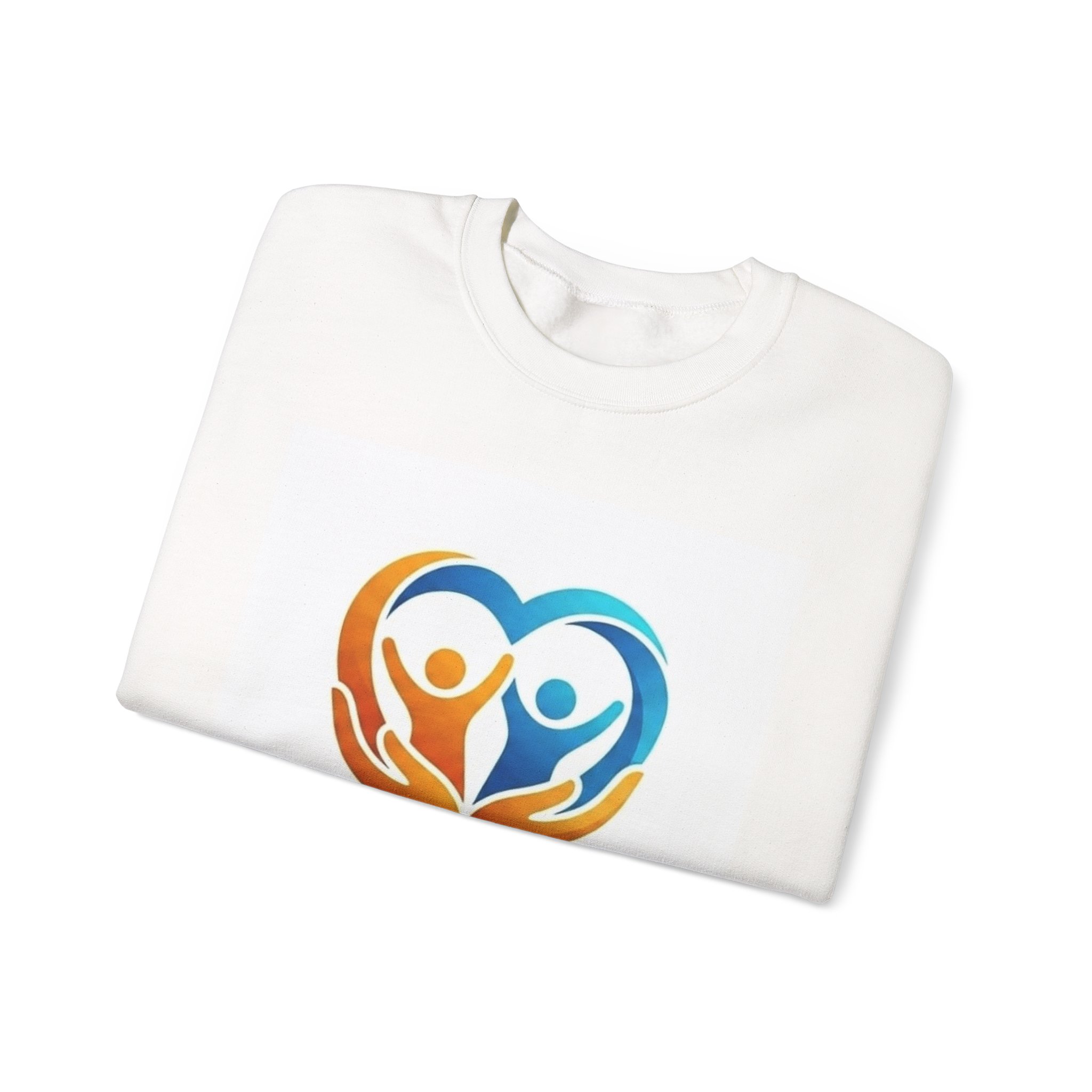 Love in Action Sweatshirt — Heart & Helping Hands Crewneck – Image 3