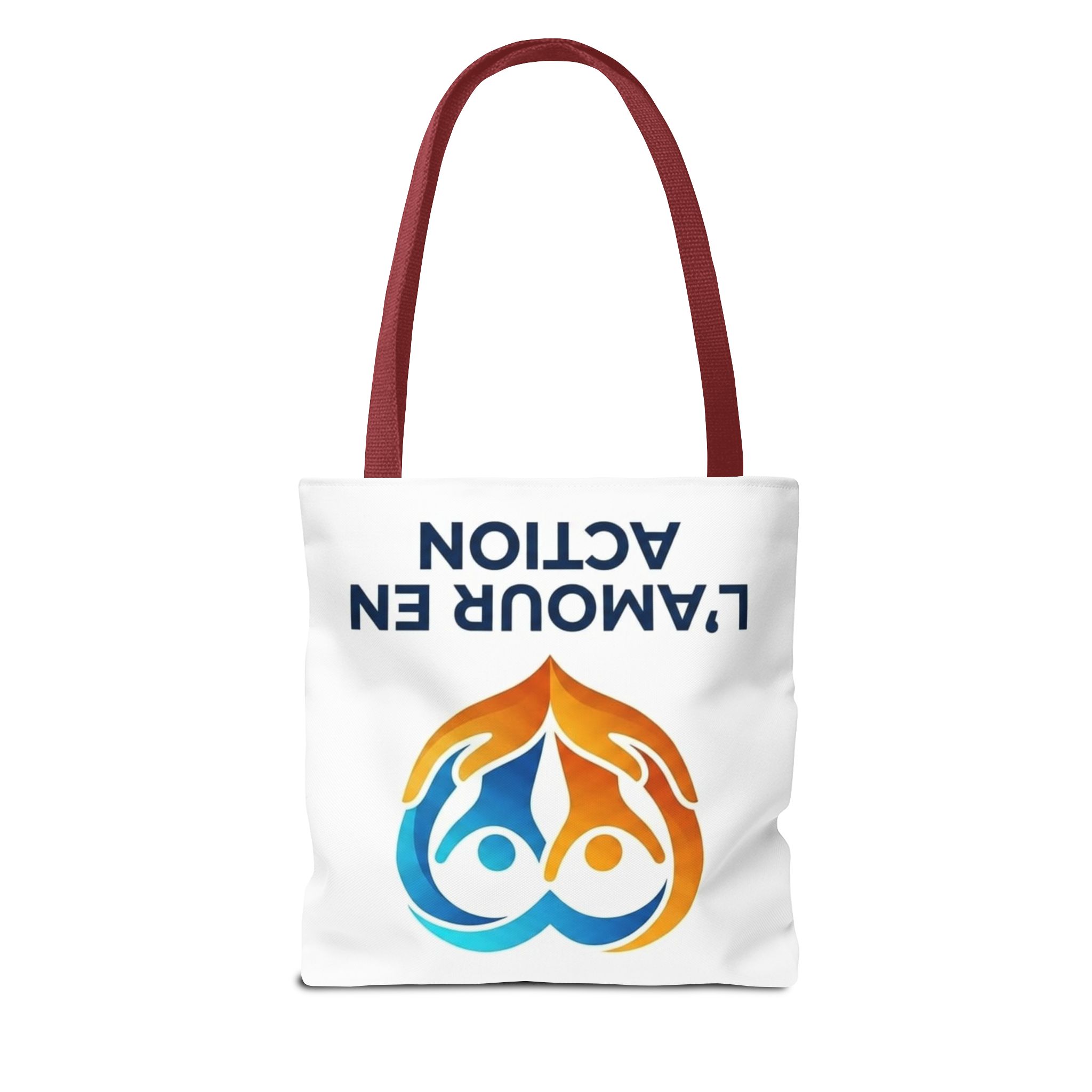 Tote Bag — L'Amour en Action Heart Logo Tote – Image 6