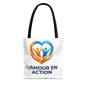 Tote Bag — L'Amour en Action Heart Logo Tote