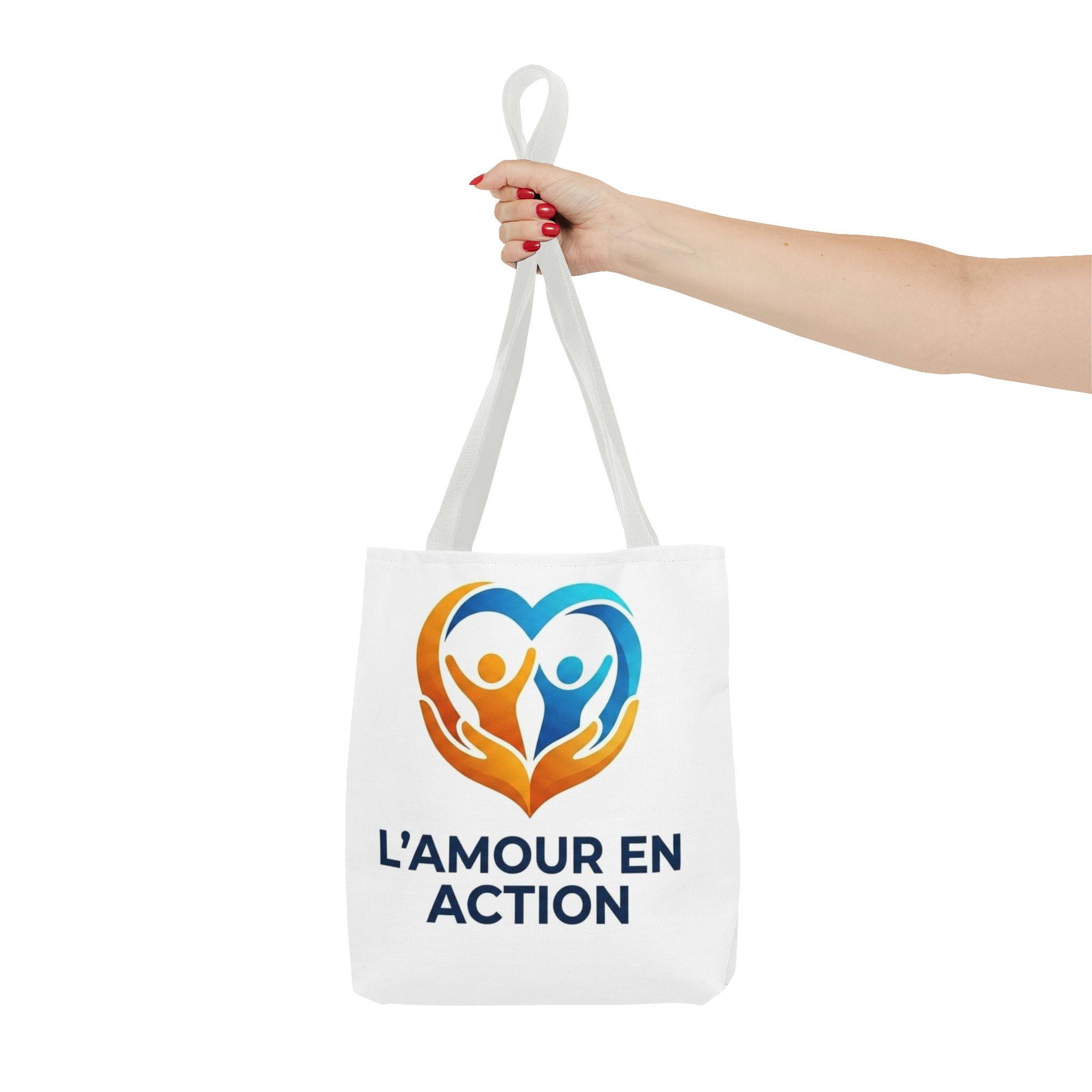 Tote Bag — L'Amour en Action Heart Logo Tote – Image 12