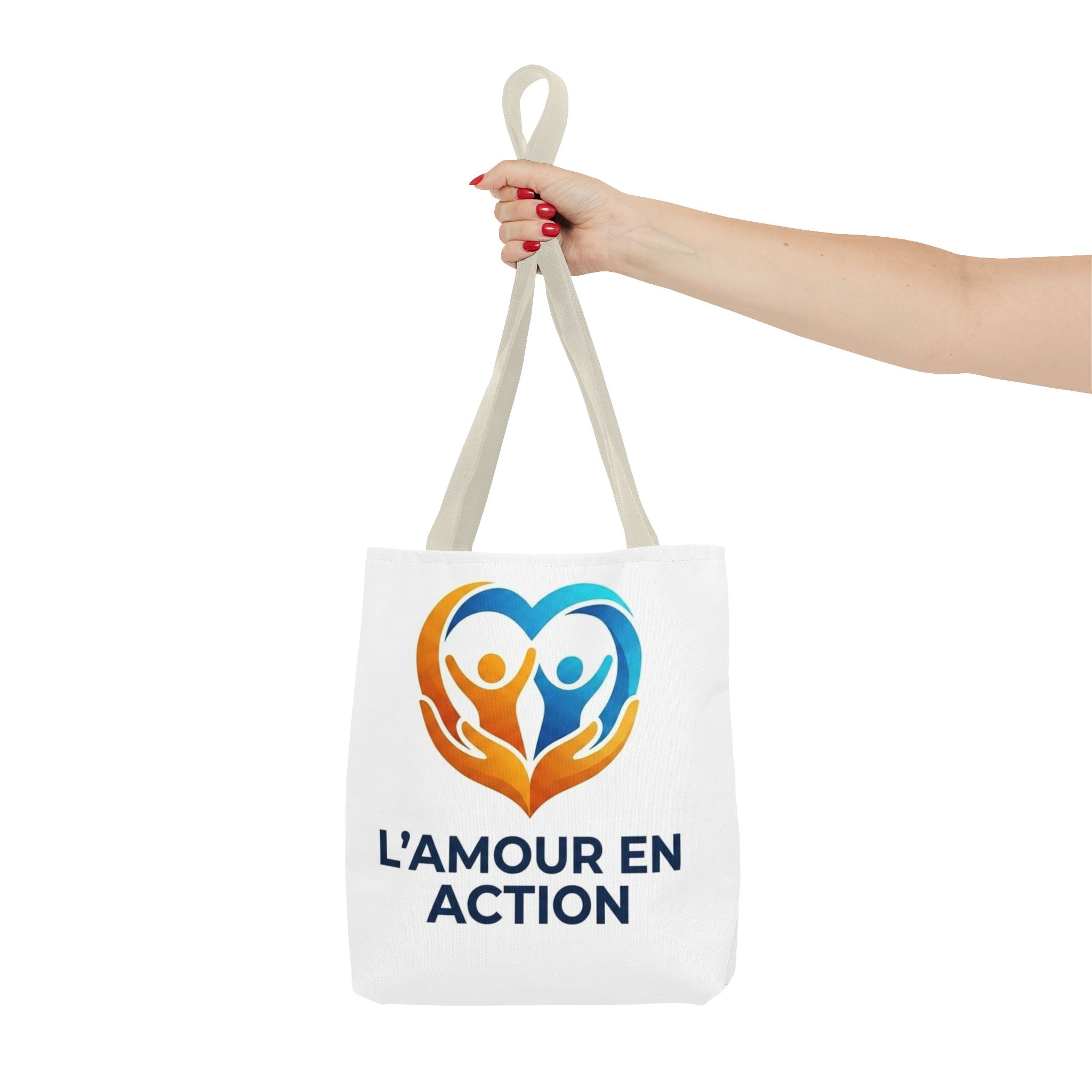 Tote Bag — L'Amour en Action Heart Logo Tote – Image 16