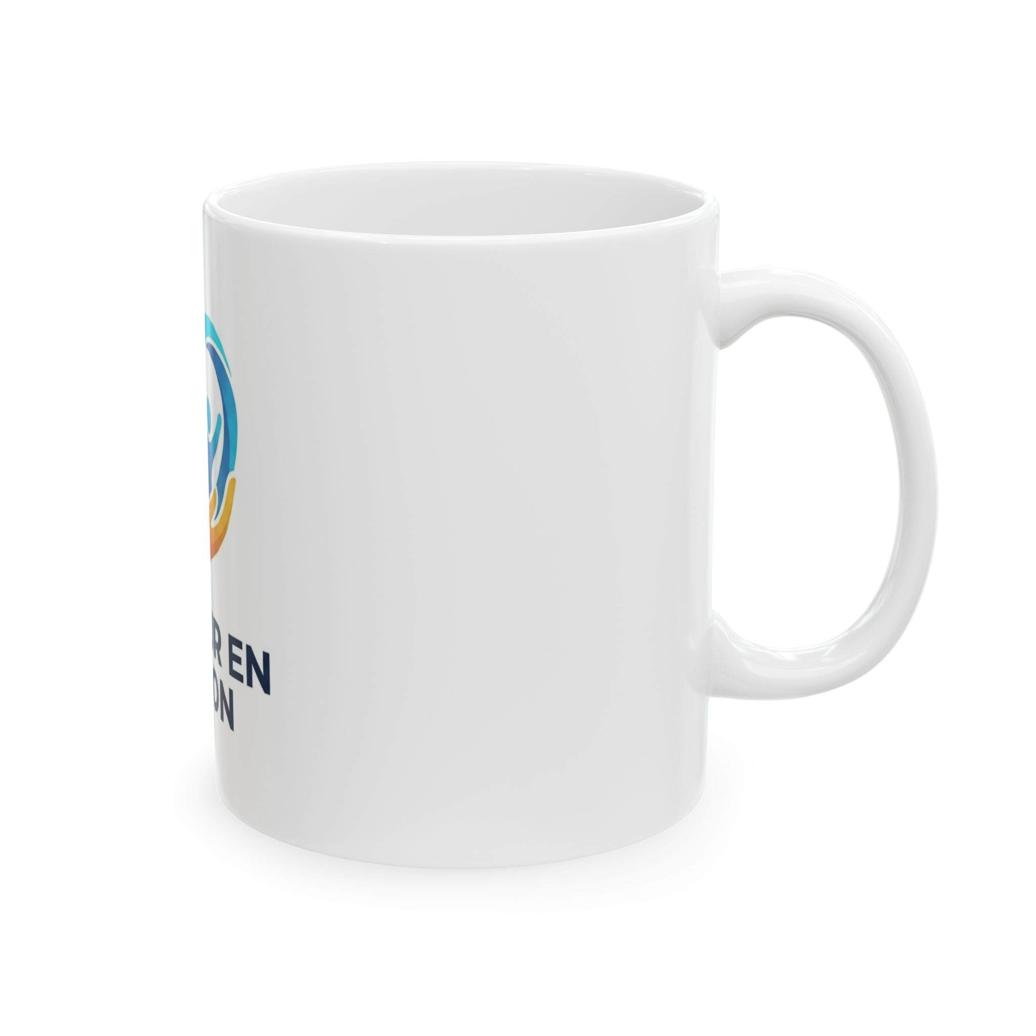 L'Amour en Action Ceramic Mug — Heart & Hands Charity Coffee Cup (11oz/15oz) – Image 4